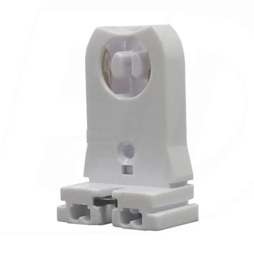 Etlin Daniels FL011-SC, FL011 Series, T8/T10/T12 Linear Fluorescent Light Socket, Medium Bi-Pin G13 Base, Solid Shoulder Shunted Captive Nut, 660W 600V, 10 Packs
