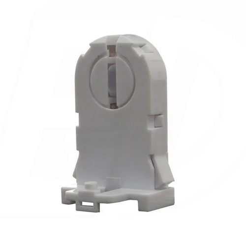 Etlin Daniels FL202-N, FL202 Series, T8/T10/T12 Linear Fluorescent Lampholder, Medium Bi-Pin G13 Base, Flexible Snap-in Shoulder, Locating Nib, Tall Profile, Rotary Lock, 660W, 600V, 10 Packs ﻿
