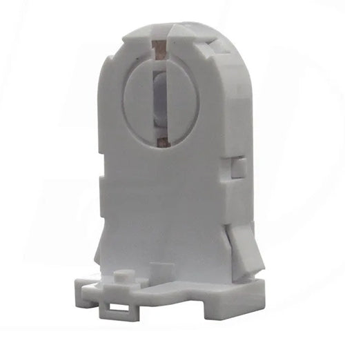 Etlin Daniels FL202-SN, FL202 Series, T8/T10/T12 Linear Fluorescent Lampholder, Medium Bi-Pin G13 Base, Flexible Shoulders, Locating Nib, Shunted, Tall Profile, Rotary Lock, 660W, 600V, 10 Packs ﻿