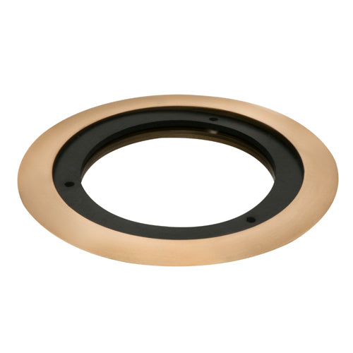 Arlington FLB3550MB, Carpet Ring, Hides Miscut Flooring, Covers Cut Edges, Brass, Metal