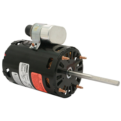 Rotom FM-RFM462, 3.3'' Flue Exhaust Motor, Ball Bearing, PSC Type, 1/16 HP, 460 Volts, 0.3 Amps, 1/3450 Spd/RPM, CW Rotation, Capacitor Included, 3.3''×5/16'' Shaft
