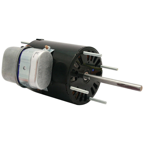 Rotom FM-RFM78, 3.3'' Flue Exhaust Motor, Ball Bearing, PSC Type, 1/9 HP, 115/230 Volts, 0.65/1.3 Amps, 1/3200 Spd/RPM, Reversible Rotation, Capacitor Included, 3.3''x5/16'' Shaft