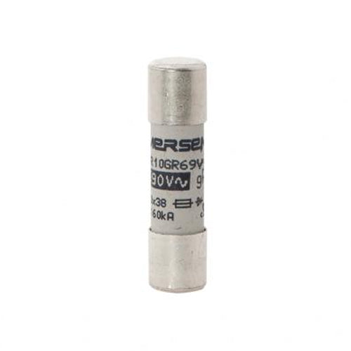 Mersen FR10GR69V30, High-Speed Cylindrical Fuse, Fast Acting, Size 10x38 gR, 690VAC, 30A