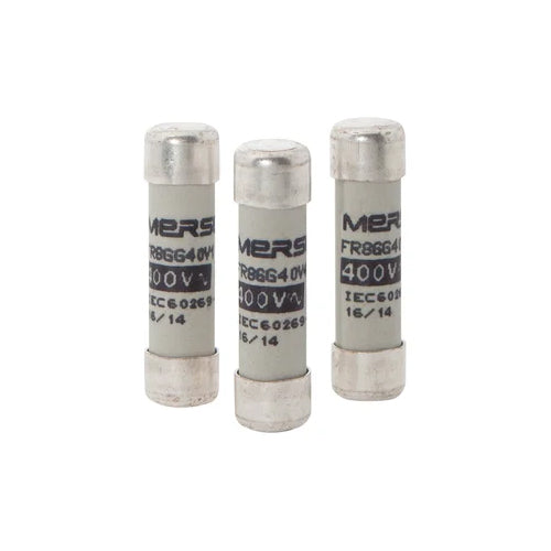 Mersen FR8GG40V2I, gG Cylindrical Fuse-Links, Size 8x32, 400VAC, 2A, With Visual Indicator
