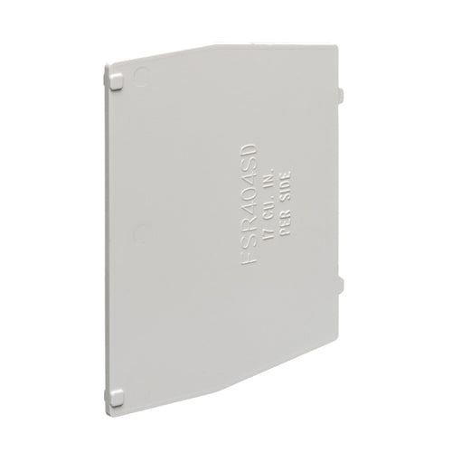 Arlington FSR404SD, Non Metallic 4x4 Box Divider That Allows For Low Voltage And Power, White, 25 Packs