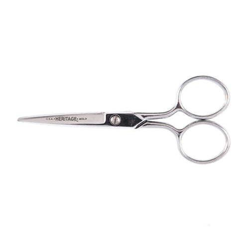 Klein Tools G405LR, Embroidery Scissor with Large Ring, 5-Inch