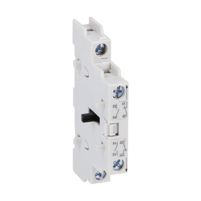 Lovato GAX1020A, Auxiliary Contact, Simultaneous Operation As Switch Poles, 2NO for GA...A, GA063SA and GA...D