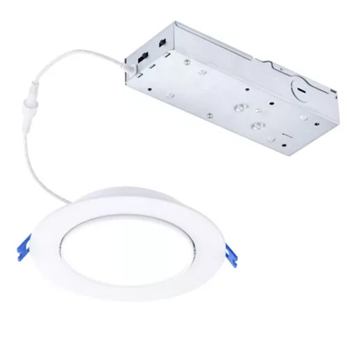 Philips GB3R4ESCT1W, 3'' Gimbal LED Dual Select Downlight, 8 Watt, 400 Lumens, 2700/3000/3500/4000/5000K, Dimmable, 90CRI, 120V 60Hz, White Finish