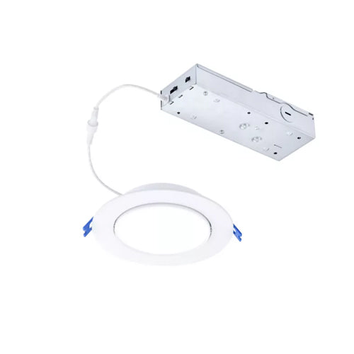 Philips GB3RSLMZ10SCTUW, 3'' Gimbal LED Dual Select Downlight, 6/8 Watt, 370/500 Lumens, 2700/3000/3500/4000/5000K, 0-10V Dimming, 90CRI, 120-277V 50/60Hz, White Finish