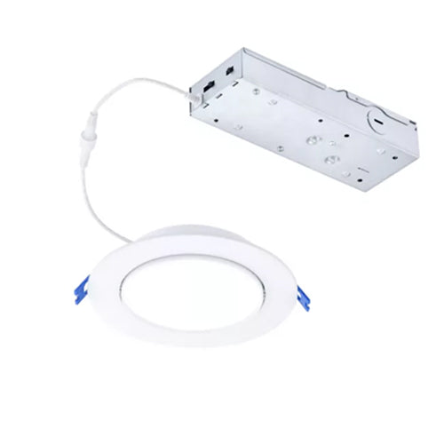 Philips GB4R7ESCT1W, 4'' Gimbal LED Dual Select Downlight, 11 Watt, 700 Lumens, 2700/3000/3500/4000/5000K, Dimmable, 90CRI, 120V 60Hz, White Finish