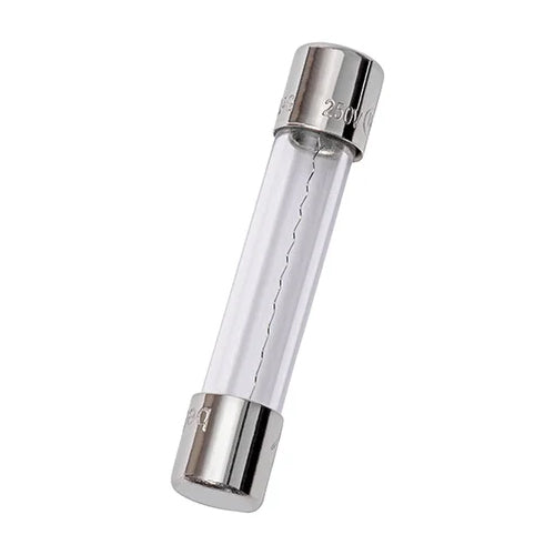 Mersen GGC8, 8A GGC (6.3x32mm) Fast-Acting Glass Body Miniature Fuse, 250VAC, Ferrule Type