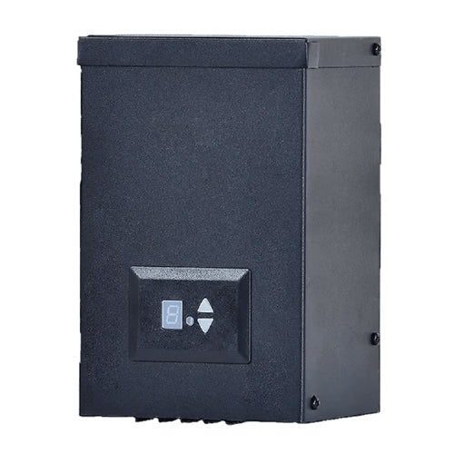 Votatec GLA-120-12W-1, 120W Transformer for Landscape Lighting, With Built-In Photocell & Timer Control, 120VAC Input, 12VAC, 10A Output, Black