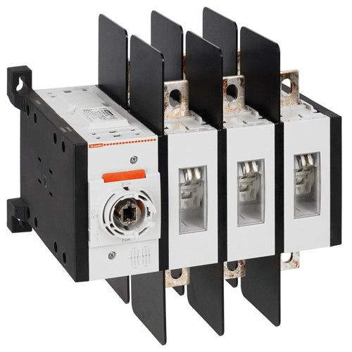 Lovato GLC0400C1UL, GL Series Three-Pole Manual Changeover Switch Disconnector, 400A, According to UL1008