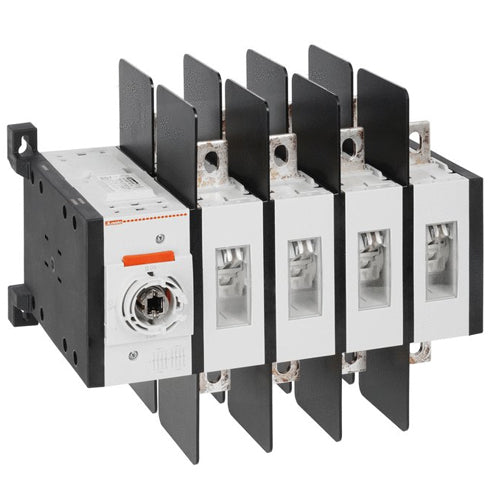 Lovato GLC0400T4C1UL, GL Series Four-Pole Manual Changeover Switch Disconnector, 400A, According to UL1008