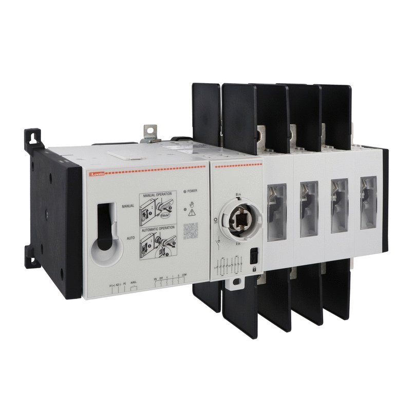 Lovato GLCMB0200T4E110UL, UL1008 Four-Pole Motorised Changeover Switch, 110…125VAC/D, 200A