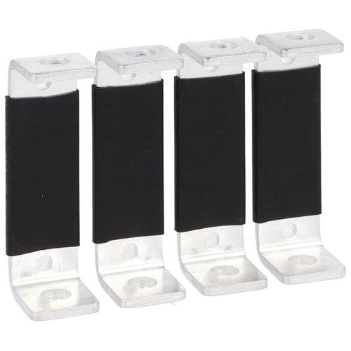 Lovato GLX202, One-Pole Bridging Bars, 4-Piece Set, Each Covers 1 Pole, For GLC0100...GLC0315 and GLCMB0125...GLCMB0315