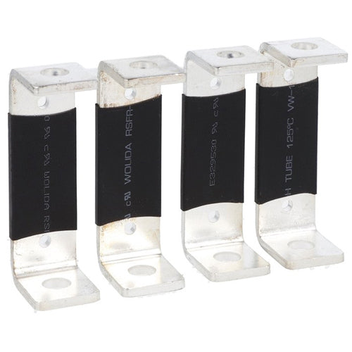 Lovato GLX207, One-Pole Bridging Bars, 4-Piece Set, Each Covers 1 Pole, For GLC0320...GLC0630