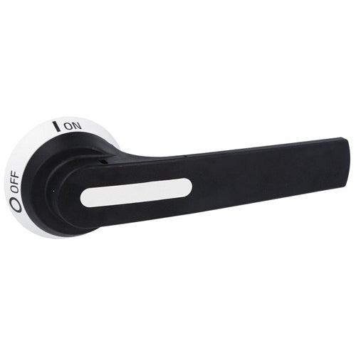 Lovato GLX62B, Door Coupling Pistol Handle for Switch Disconnectors, For GL0320…GL0630, Screw Fixing, 175mm/6.89'' Lever Length, Defeatable (req. UL508A), Black, 10mm/0.39'', IP66, IP69K and NEMA 4X