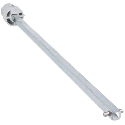 Lovato GLX7400S10, Shaft Extension for Door-Coupling Handle GLX61, GLX61B, GLX61CB, GLX62, GLX62B, GLX62CB, 400mm/15.75'' Long, 10mm/0.39''