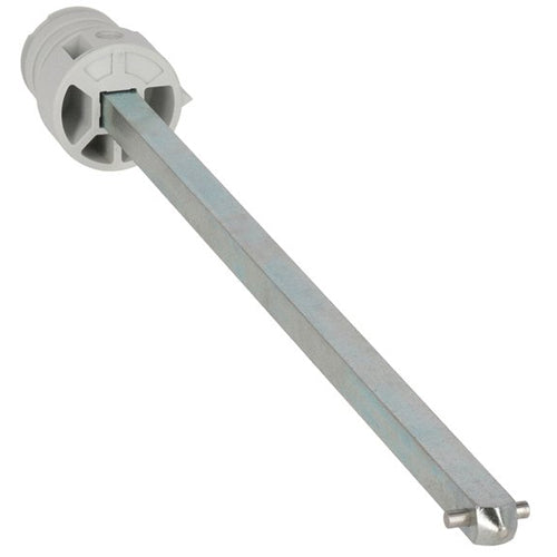 Lovato GLX7400S12, Shaft Extension for Door-Coupling Handle GLX63, GLX63B, 400mm/15.75'' Long, 12mm/0.47''