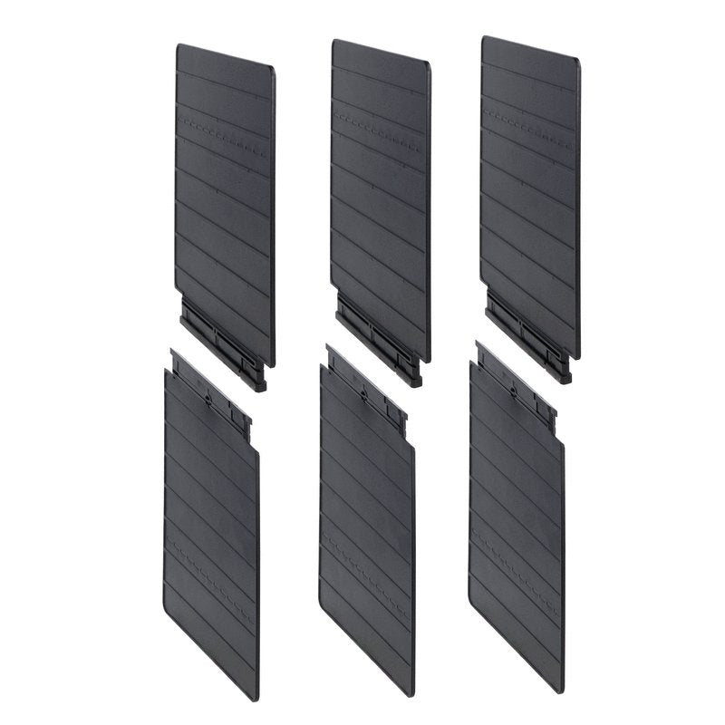 Lovato GLX908, One-Pole Phase Barrier (Needed for Voltages >500VAC), 6-Piece Set, Each Covers 1 Pole for GL1001...GL2000 UL
