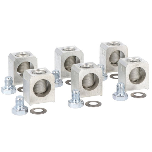 Lovato GMX501, Terminal Clamp Sets for Rigid and Flexible Cables, 6-Piece Set for GMFJ200C03