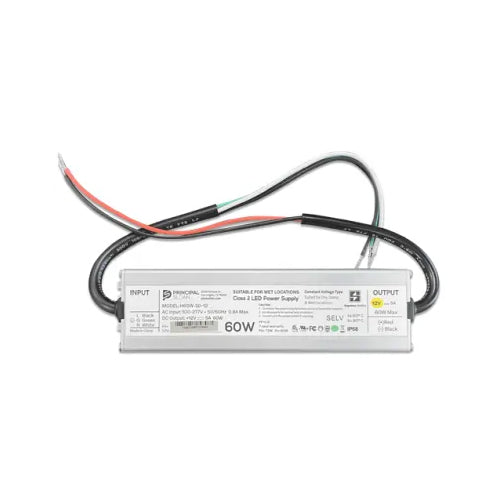 Principal Sloan H60W-SD-12, 12VDC Single Power Supply, Superior Series, 60W