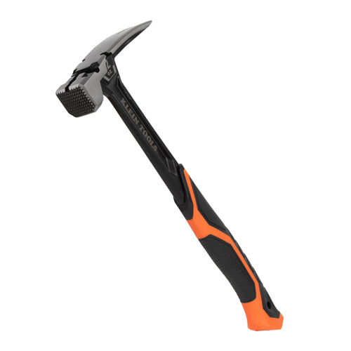 Klein Tools H80922SM, Milled Face Steel Claw Hammer, 22-Ounce