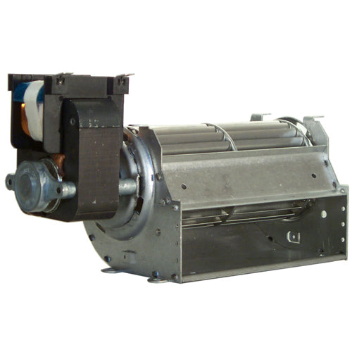 Rotom HB-RB21K, Skeleton Fireplace Blower, Shaded Pole, 35 Watts, 80 CFM, 1/1800 Spd/RPM, 115 Volts, 0.57 Amps, CCW Rotation, 2.6''×4.7'' Wheel, Sleeve Bearing