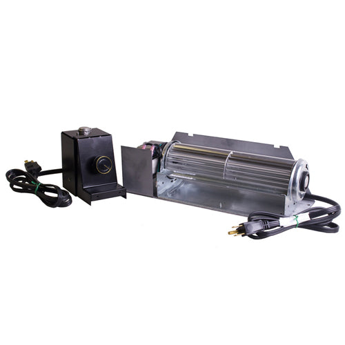 Rotom HB-RB250, Skeleton Fireplace Blower Kit, Shaded Pole, 50 Watts, 130 CFM, 1/1200 Spd/RPM, 115 Volts, 0.86 Amps, CCW Rotation, Ball Bearing