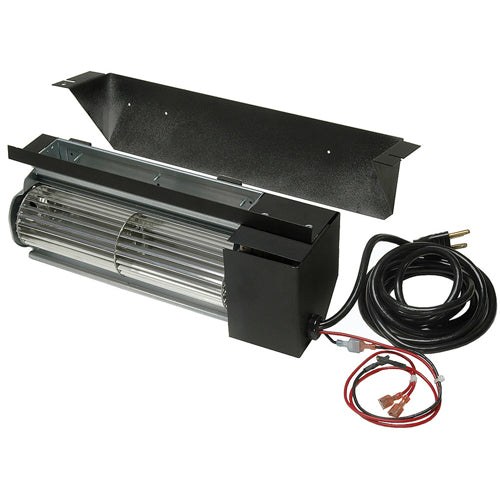 Rotom HB-RB35, Skeleton Fireplace Blower, Shaded Pole, 50 Watts, 130 CFM, 1/1250 Spd/RPM, 115 Volts, 0.86 Amps, CW Rotation, 2.6''x9.4'' Wheel, Sleeve Bearing