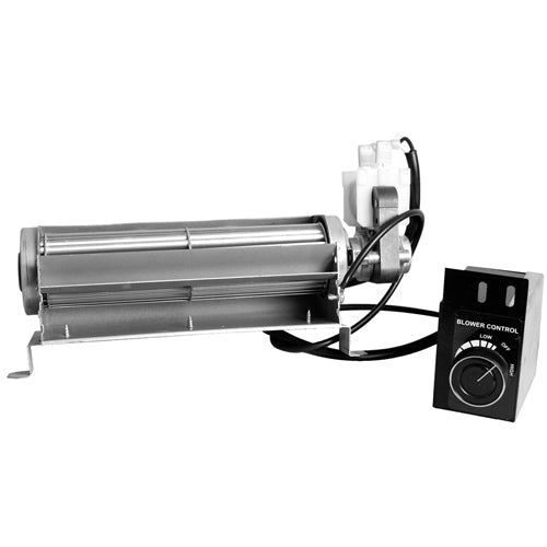 Rotom HB-RB555, Skeleton Fireplace Blower Kit, Shaded Pole, 67 CFM, 1/2200 Spd/RPM, 115 Volts, 0.46 Amps, CW Rotation, Sleeve Bearing