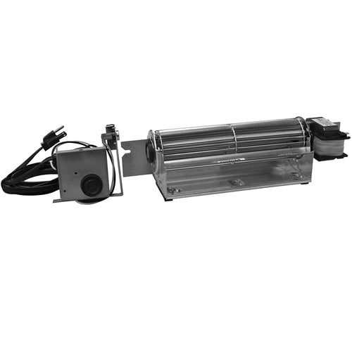 Rotom HB-RB68, Skeleton Fireplace Blower, Shaded Pole, 50 Watts, 130 CFM, 1/1250 Spd/RPM, 115 Volts, 0.86 Amps, CW Rotation, Ball Bearing