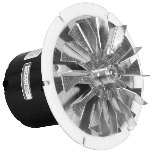 Rotom HB-RBM120, 3.3'' Pellet Stove Blower Motor, Shaded Pole, 1/14 HP, 115 Volts, 0.6 Amps, 1/3000 Spd/RPM, CCW Rotation, Sleeve Bearing
