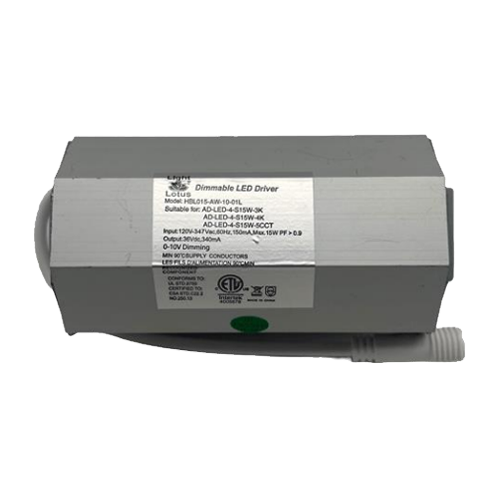 Lotus HBL015-AW-10-01L-FP, Full price for 120-347V Input Driver 0-10V Dimmable for models LED-2-S15W, AD-LED-4-S15W & LED-6-S15W-FG