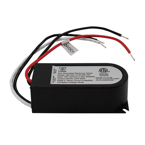 Lotus HBL024-12-24-MP-ND, 24V Class 2 Power Supply 24W Non Dimmable