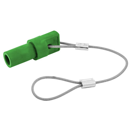 Hubbell HBL15MCAPGN, Protective Cap, Fits Series 15 150 Amp Male Plugs and Receptacles, Green