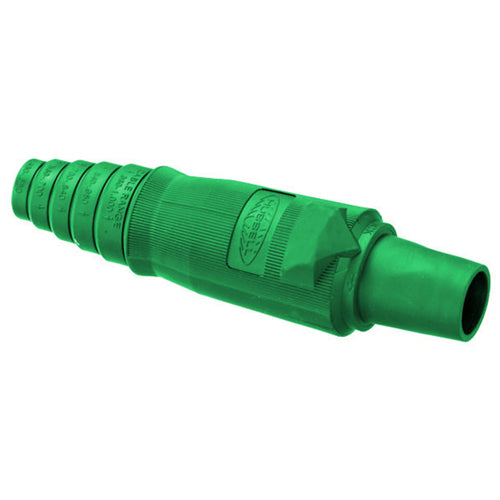 Hubbell HBLFBGN, Replacement Body for Series 16 Single Pole Female Plug, Green