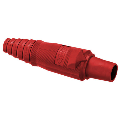 Hubbell HBLFBR, Replacement Body for Series 16 Single Pole Female Plug, Red