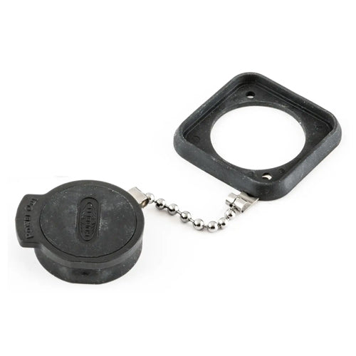 Hubbell HBLFPDC, Watertight Dust Protection Cap with Chain, Outlet