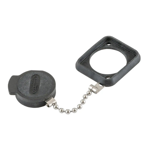 Hubbell HBLMPDC, Watertight Dust Protection Cap with Chain, Inlet