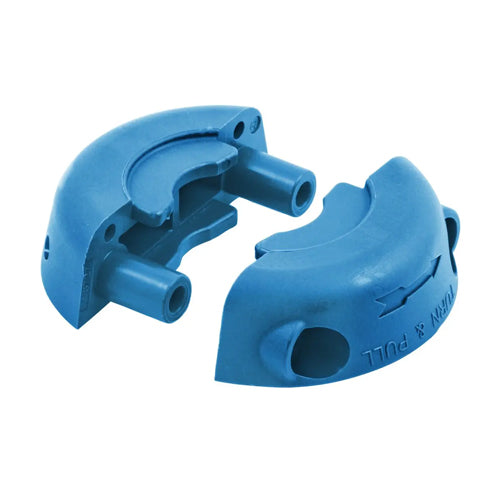 Hubbell HBLTL2CCBL, Colored Cord Clamp for 3-Wire Devices, Blue