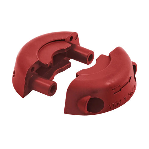 Hubbell HBLTL2CCRD, Colored Cord Clamp for 3-Wire Devices, Red