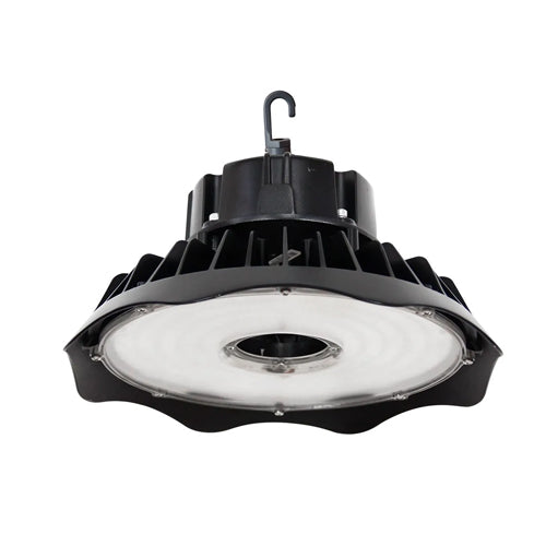 Etlin-Daniels HBRA7-100U51-CW-G, 9'' Round High Bay LED Light, 100W, 120-277V, 5000K Natural Light, 15401 LM, 1-10V Continuous Dimming, Gray