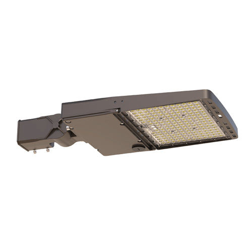 Votatec HD-SB05-300WD-G-T3050-SP, CCT & Power Adjustable LED Area Light, Photocell, 3000K/4000K/5000K, 300W/240W/200W/150W, 24000-48000 Lumens, 120-347VAC, Dimmable, Bronze