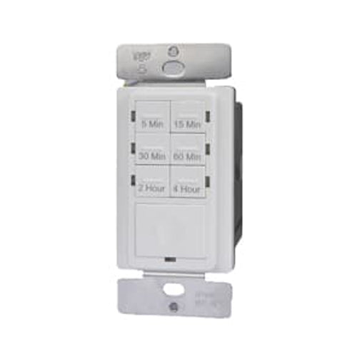 Votatec HET06-J, Single Pole Timer Switch, 6 Time Selection Buttons, 1800W, 120V/60Hz, 800VA Ballast, 1/4 HP Motor, Live Wire, Latching Relay Control
