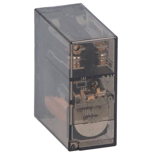 Lovato HR402CA230, Miniature Relay, 230VAC, 5A, 2 Changeover Contact, Clear Enclosure, Fitting on HR5XS2... Socket