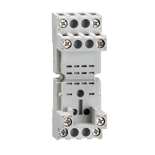 Lovato HR6XS22, Socket for Relays w/2 contacts, Screw Terminals