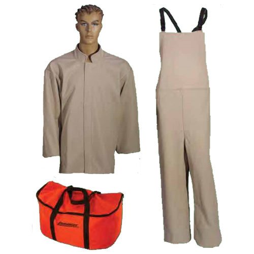 Comentex HRC4-CK, 40 cal/cm² Task Wear, Coverall Kit (Khaki) in a Standard Duffel Bag