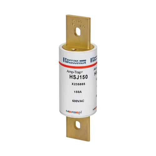 Mersen HSJ150, Class J HSJ High-Speed Fuse, 600VAC/500VDC, 150A, Blade Type